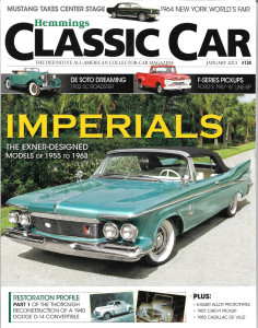 HEMMINGS CLASSIC CAR 2015 JAN - '32 SC DE SOTO, '57-61 FORD F-SERIES, IMPERIALS